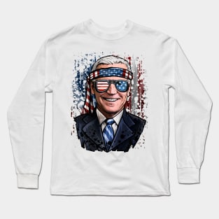 Patriotic President Biden Long Sleeve T-Shirt